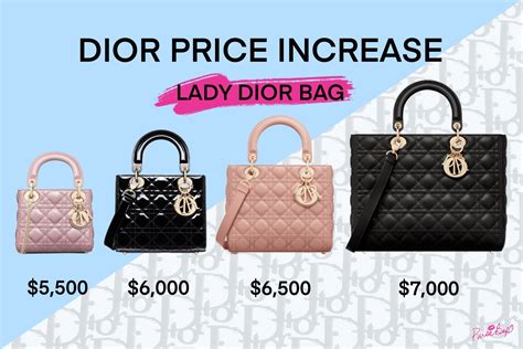 dior handbag price|dior bag price list.